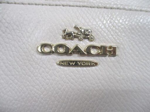 コーチ 2way ショルダーバッグ ハンドバッグ F34663 ミネッタ ホワイト系 COACH 札幌 中央区