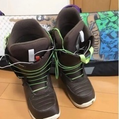 スノーボードセット一式　ケース付き(取りに来ていただける方歓迎)