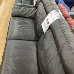 KM-14【ご来店頂ける方限定】本革　2.5シーターソファ　ブラウン
