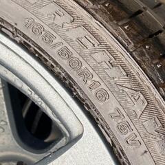 🌞165/50R16⭐軽自動車に！美品！FIRESTONE製アルミホイール付サマータイヤ入荷しました🌞