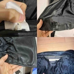 ジョンローレンスサリバン ダブルライダースジャケット レザージャケット