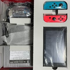 新品おまけ 美品 ニンテンドースイッチ 本体 バッテリー改良版 手渡し可能