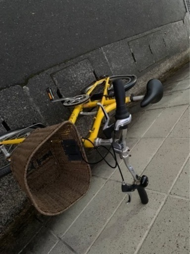 ルイガノ】LGS-MV1 20インチ7段変速 カゴ付 (定価60500円)前タイヤ