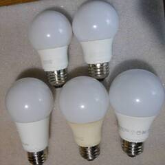 IKEA　イケア　LED  電球 5個　電球色　普通サイズ３個　...