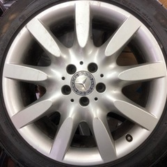 255/45 18インチ　ベンツ純正ホイール　バリ山