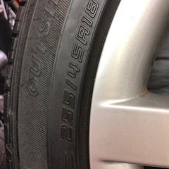 255/45 18インチ　ベンツ純正ホイール　バリ山