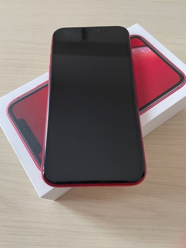 11日終了】iPhoneXR 128GB レッド