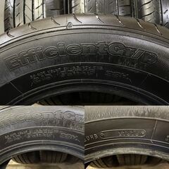 GOODYEAR EfficientGrip 215/65R16 16インチ 夏タイヤ 4本 2018年製 バリ溝 アルファード ヴェルファイア等　(VTG438) クレジットカード QRコード決済可能