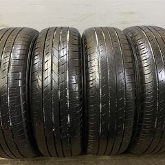 GOODYEAR EfficientGrip 215/65R16 16インチ 夏タイヤ 4本 2018年製 バリ溝 アルファード ヴェルファイア等　(VTG438) クレジットカード QRコード決済可能
