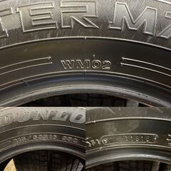 DUNLOP WINTER MAXX WM02 215/60R16 16インチ スタッドレス 4本 2018年