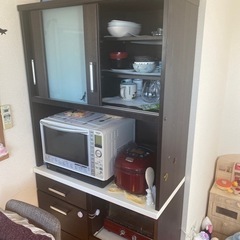 【ネット決済】小さめ食器棚
