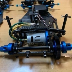 タミヤ1/12 Gr.C マツダ787B新品未走行ボディとRM-01シャーシ3