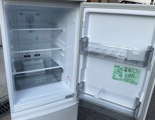 RKGRE-795】特価！三菱/146L 2ドア冷凍冷蔵庫/MR-P15EG-W/品/2021年製