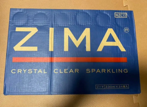 ZIMA 缶　24本　1ケースだけあります