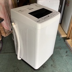 【リサイクルショップ八光　安心の3か月保証　配達・設置OK】ハイセンス　Hisense　HW-T45C 4.5kg 全自動洗濯機 ホワイト [洗濯4.5kg /乾燥機能無 /上開き]