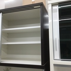 ☆8/6【✨参考上代10万✨ニトリ✨キッチンボード モデナ 140KB DBR 食器棚 レンジボード】140幅