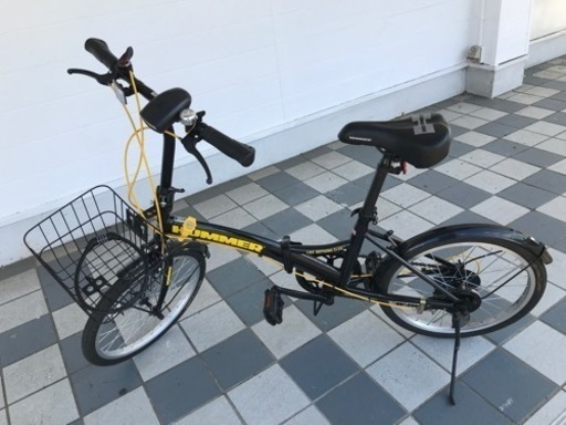 【中古】HUMMER 折りたたみ式自転車