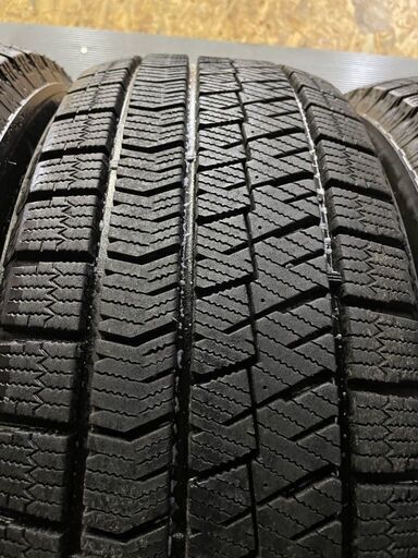 BS BLIZZAK VRX2 215/60R16 16インチ スタッドレス 4本 2020年製 バリ溝 エスティマ ヴェゼル CX-3 マークX等  (MTK198)クレジットカード QRコード決済可能 - タイヤ、ホイール