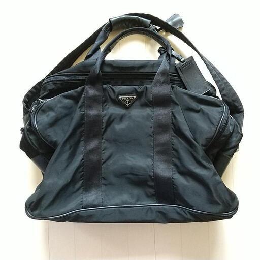 PRADA プラダ ボストンバッグ ブラック
