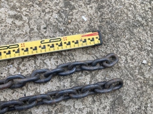 宅配便配送 3t 石吊りチェーン 吊り 中古品 2セット 5m その他