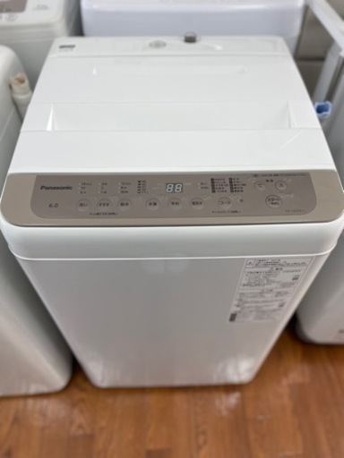 送料・設置込み　未使用品　洗濯機　6kg Panasonic 2021年