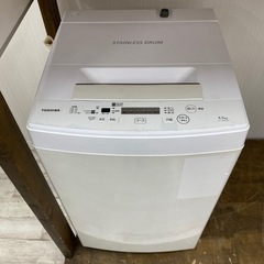 2017年製 TOSHIBA 洗濯機 4.5kg AW-45M5