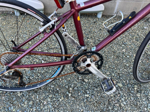 初期型アビオスツアラーとジャイアントエスケープR3　自転車