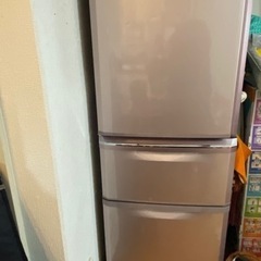三菱ノンフロン冷凍冷蔵庫2011年製、370L