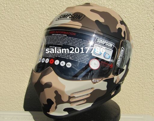 SIMPSONゴーストバンディット 限定品 サンドBOX XL(61-62)rev3