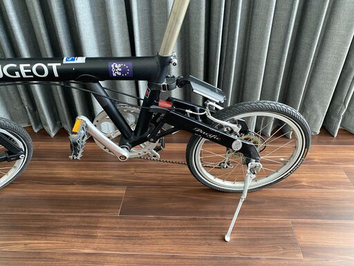 折り畳み自転車 プジョー パシフィック 7005 アルミフレーム 8段