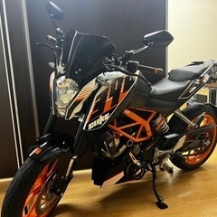 【ネット決済】ktm390duke 