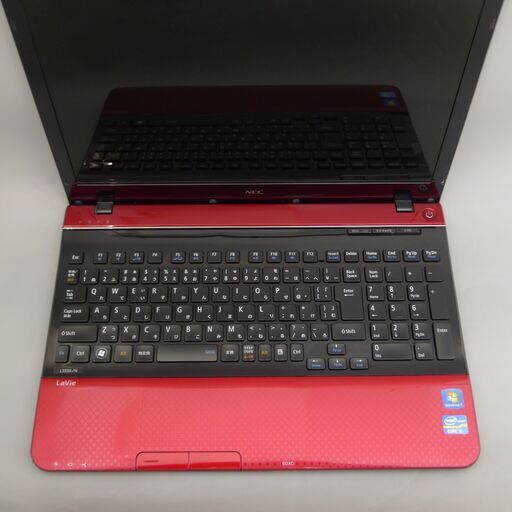 新品爆速SSD Blu-ray レッド ノートpc LS550HS1KR 8GB 新品爆速SSD Blu-ray レッド ノートpc LS550HS1KR 8GB
