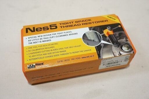 【苫小牧Banana】◇新品未使用◇NOGA/ノガ NES5 ネス・ファイブ NS6250 ねじ山修正器 ダイス ケース付き♪