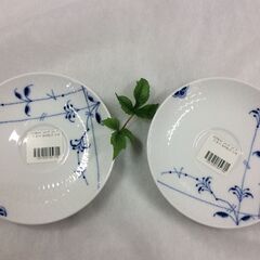 箱付き│未使用品│ロイヤルコペンハーゲン│ペアカップソーサー│ブルーパルメラ