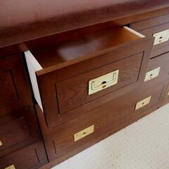 ◆カリモク domani「モーガントン」オーク材 ドロアーチェスト セパレート セットブラウン ドマーニ ドレクセル ブルージュ 大塚家具◆