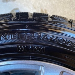 DUNLOP スタッドレス4本セット　155/65R14 PCD100