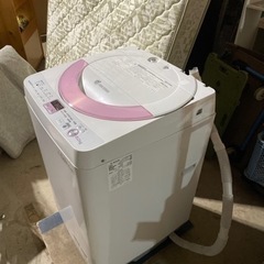 シャープ洗濯機　6kg 格安で！