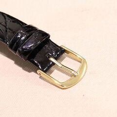 【苫小牧Banana】美品 GS グランドセイコー SBGS002 18KT 金無垢 9581-7000 QZ腕時計 電池交換済み/クロコベルト/研磨済み 現品限り♪