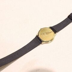 【苫小牧Banana】美品 GS グランドセイコー SBGS002 18KT 金無垢 9581-7000 QZ腕時計 電池交換済み/クロコベルト/研磨済み 現品限り♪