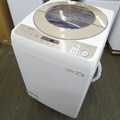 値下げ！□シャープ 9㎏ 洗濯機 2019年製 ダイヤカット穴なし槽 節水