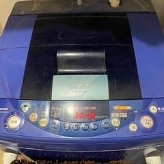 洗濯機 TOSHIBA AW-D703V6 7kg 東芝 ブルー...