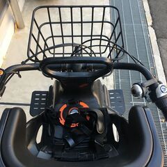 地域限定送料無料　パナソニック　ギュットアニーズ　三人乗り　20AH　子供乗せ　スゥープグレー　ビッケ　パスバビー　神戸市　電動自転車