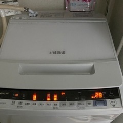 【格安】HITACHI 7キロ 穴あり洗濯機 ホワイト
