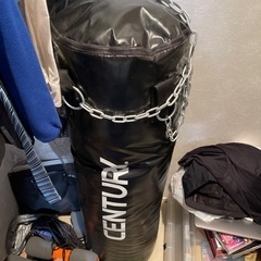 サンドバッグ　懸垂&ディップス&腕立て