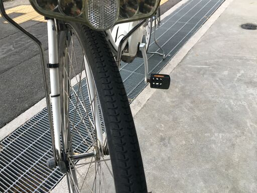 地域限定送料無料　パナソニック　ビビDX　12AH　子供乗せ　新基準　白　パスウィズ　アシスタ　神戸市　電動自転車