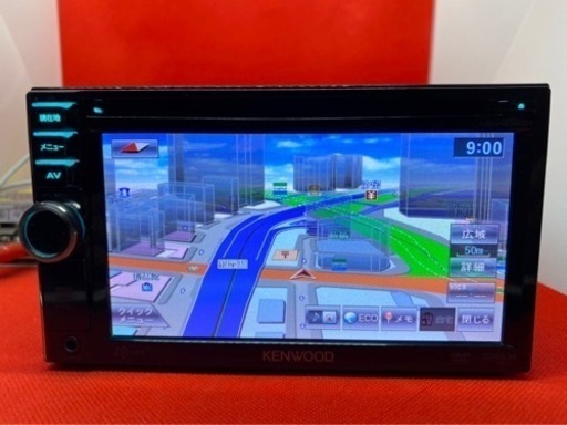 KENWOOD 簡単操作ナビ MDV-434DT フルセグ 最新地図 フルセット3-6 