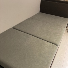 【ネット決済】シングルベッド、マットレスセット