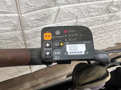 SALEお持ち帰り限定-¥5000 Panasonic  GYUTTO 8.9Ah 電動自転車【中古】【44C7826】