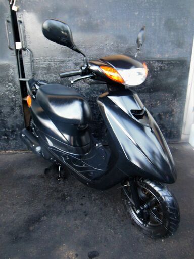 YAMAHA JOGZR仕様カスタム 4スト FI ブラック 低燃費 セル始動 プラグ