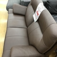 KM-25【ご来店頂ける方限定】カリモク家具　CHITANO 2.5シーターソファ　ブラウン